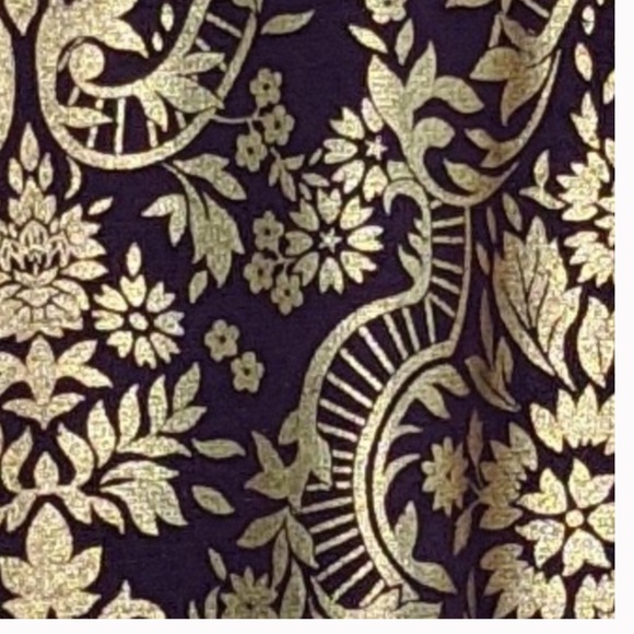 BooHoo Gold and Purple Bodycon Dress - Picture 3 of 5